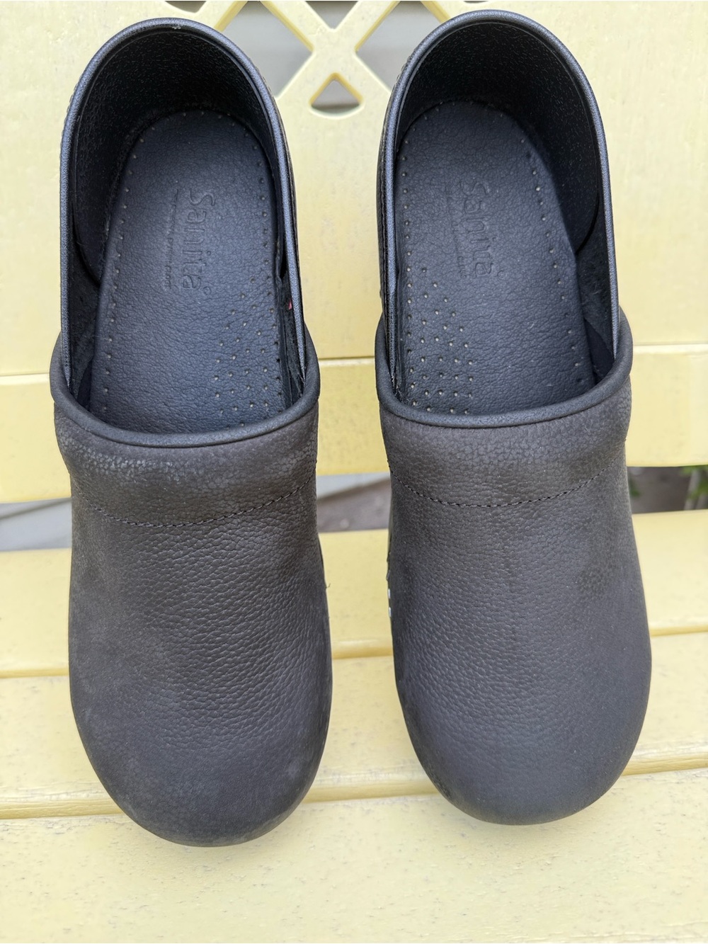Sanita Black Men’s Slip-On Clogs